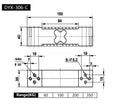 DYX-306C DAYSENSOR Single Point Beam Load Cell Parallel Cantilever Weight Scale Sensor
