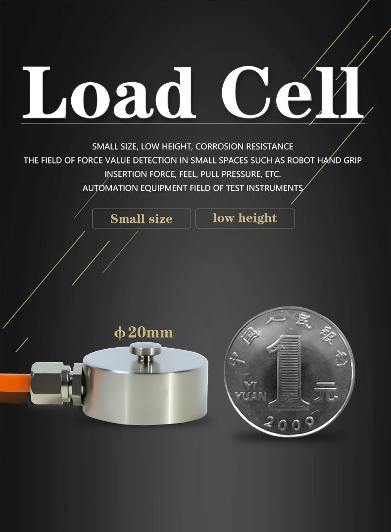 DYHW-120 DAYSENSOR Flat Membrane Load Cell, Ultra-Thin High-Precision Weight Sensor HW120