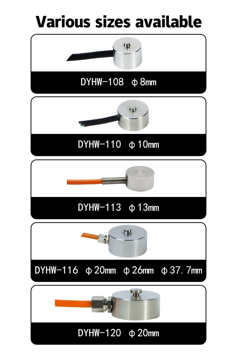 DYHW-120 DAYSENSOR Flat Membrane Load Cell, Ultra-Thin High-Precision Weight Sensor HW120