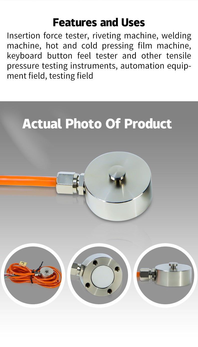 DYHW-120 DAYSENSOR Flat Membrane Load Cell, Ultra-Thin High-Precision Weight Sensor HW120
