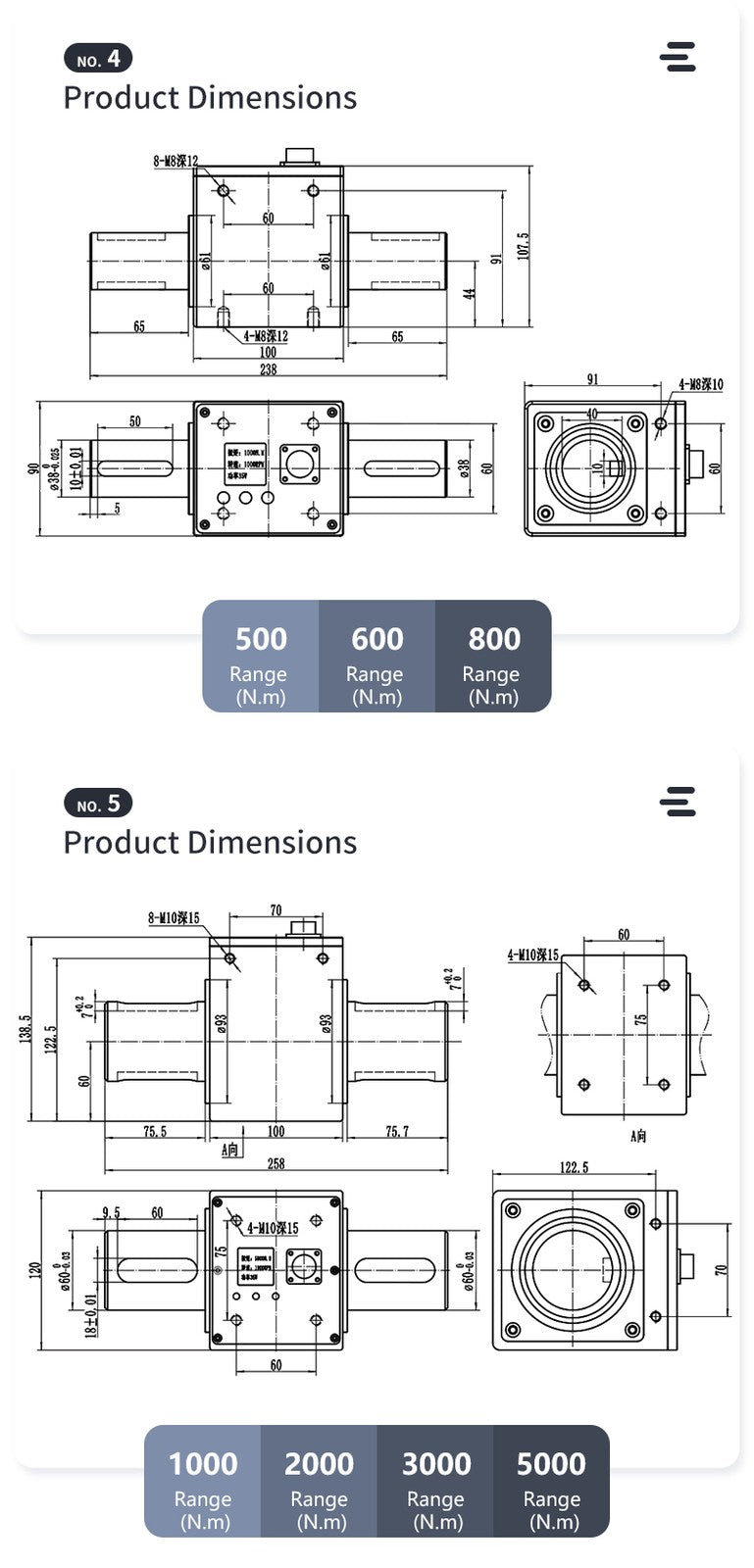 DYN-200Pro DAYSENSOR Dynamic Torque Transducer High Accuracy for Industrial Torque Testing
