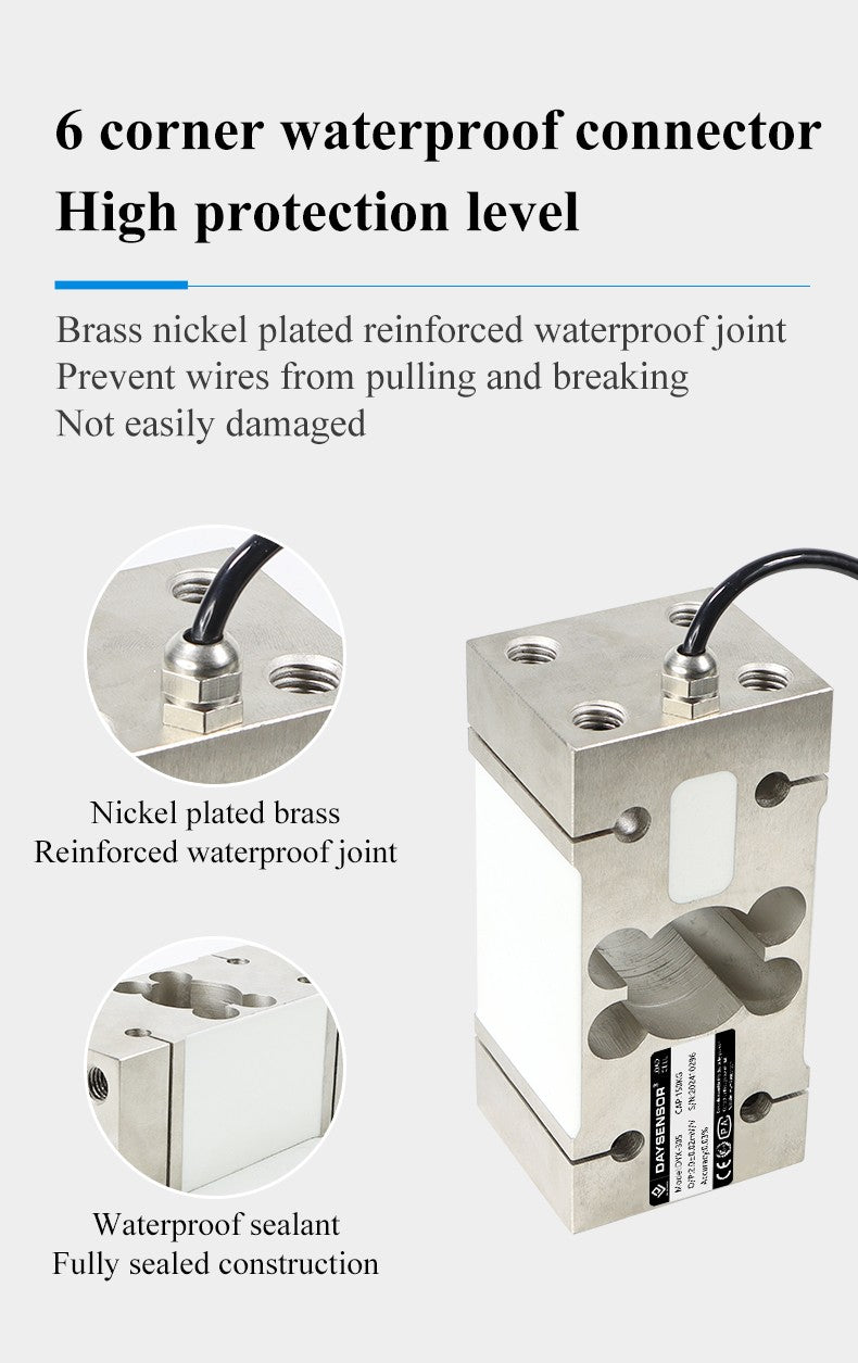 DYX-305 DAYSENSOR Rectangle Aluminum Alloy Parallel Beam Scale Load Cell forKitchenScale