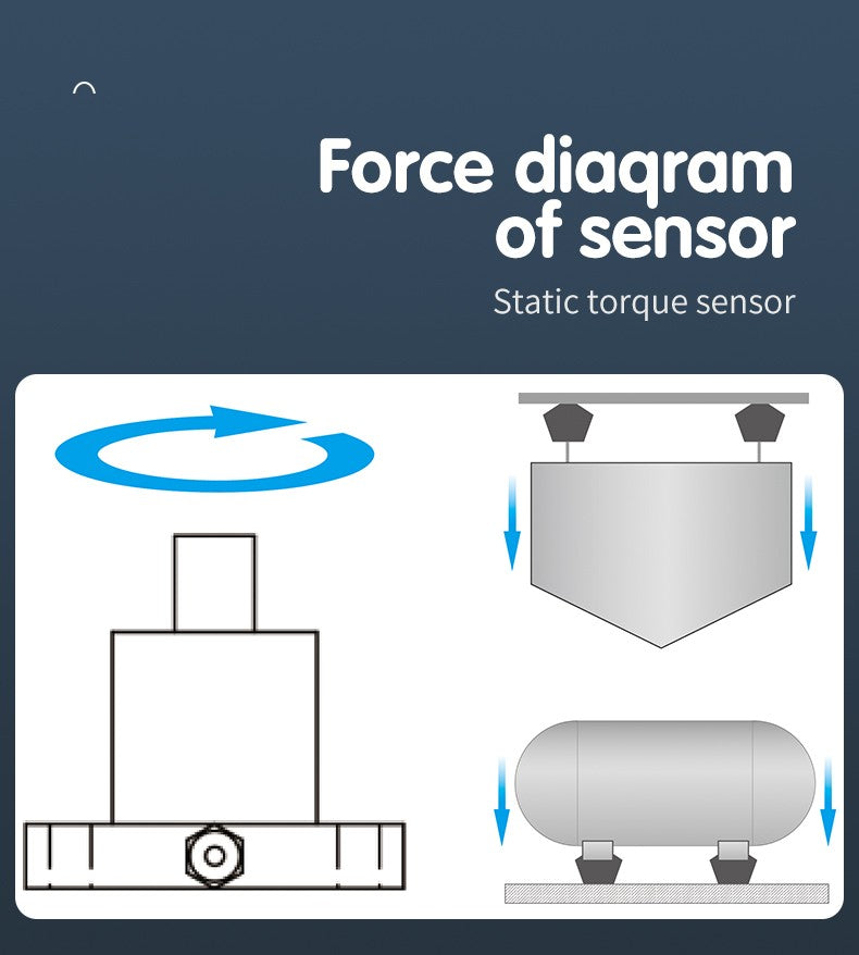 DYJN-103 DAYSENSOR Reaction Torque Sensor Static Strain Gauge Torque Transducer