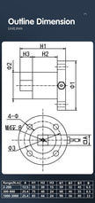 DYJN-103 DAYSENSOR Reaction Torque Sensor Static Strain Gauge Torque Transducer