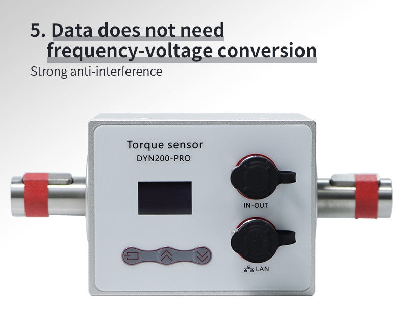 DYN-200Pro DAYSENSOR Dynamic Torque Transducer High Accuracy for Industrial Torque Testing