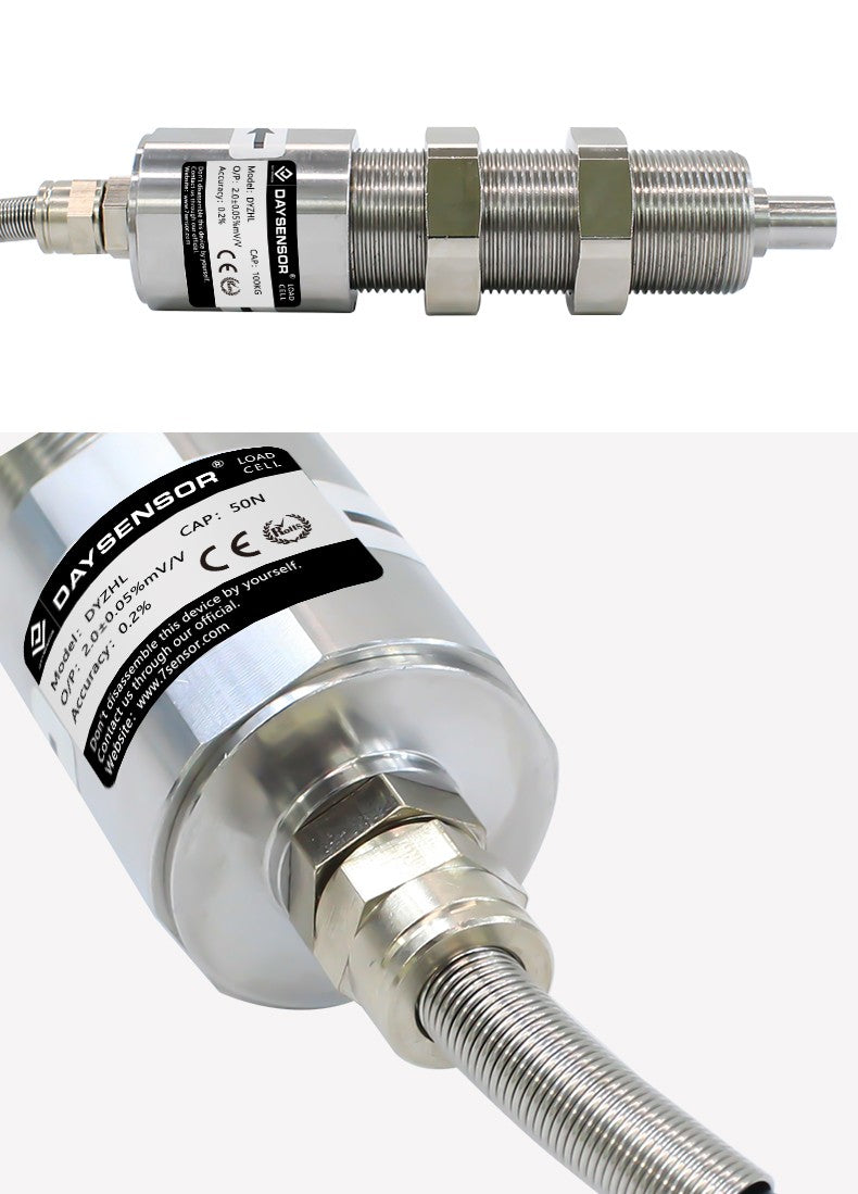 DYZHL DAYSENSOR Tension Sensor 112lb High Accuracy Stainless Steel Industrial Tension