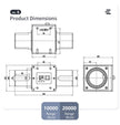 DYN-200Pro DAYSENSOR Dynamic Torque Transducer High Accuracy for Industrial Torque Testing